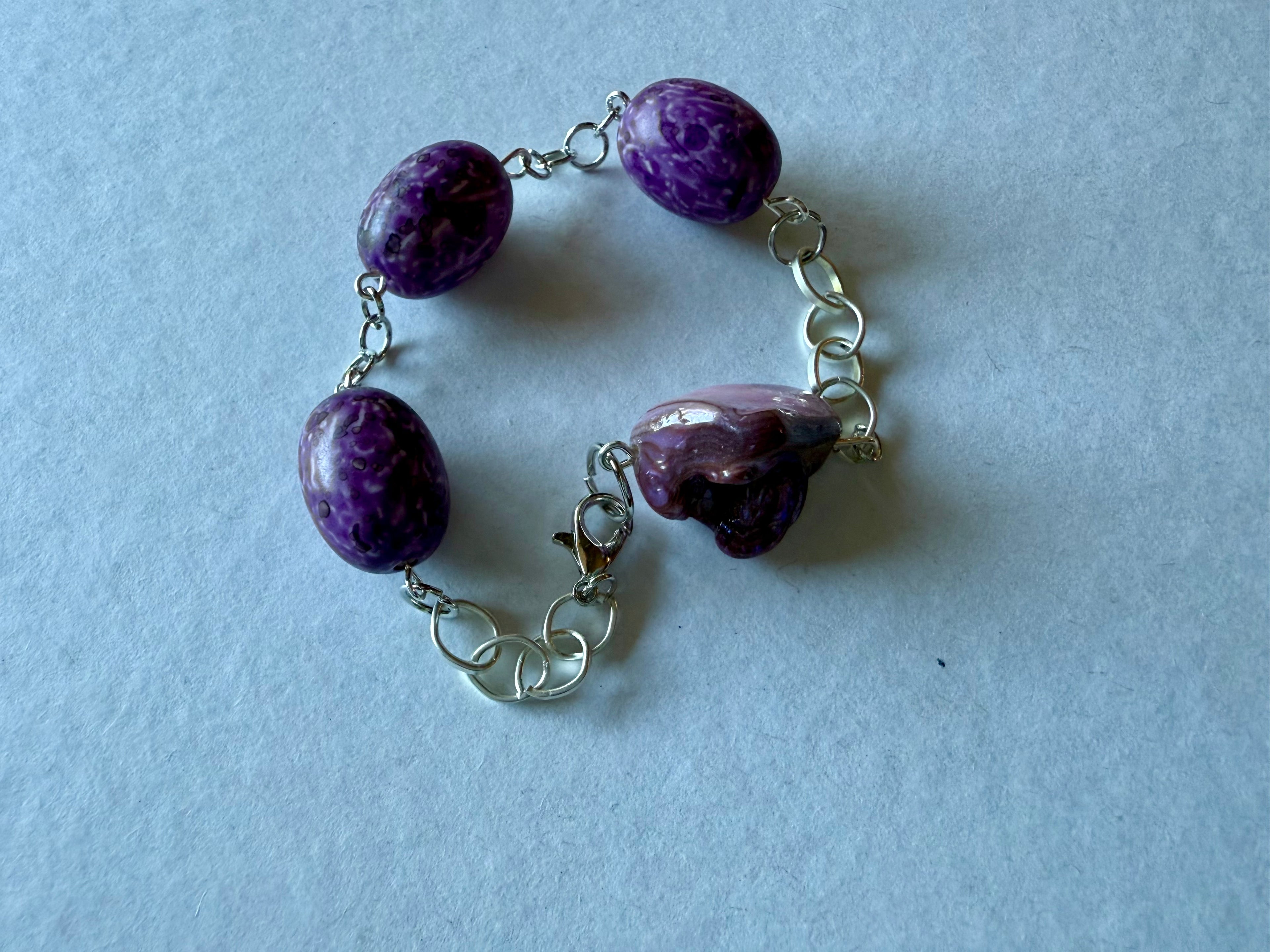 Bead and Stone Bracelet