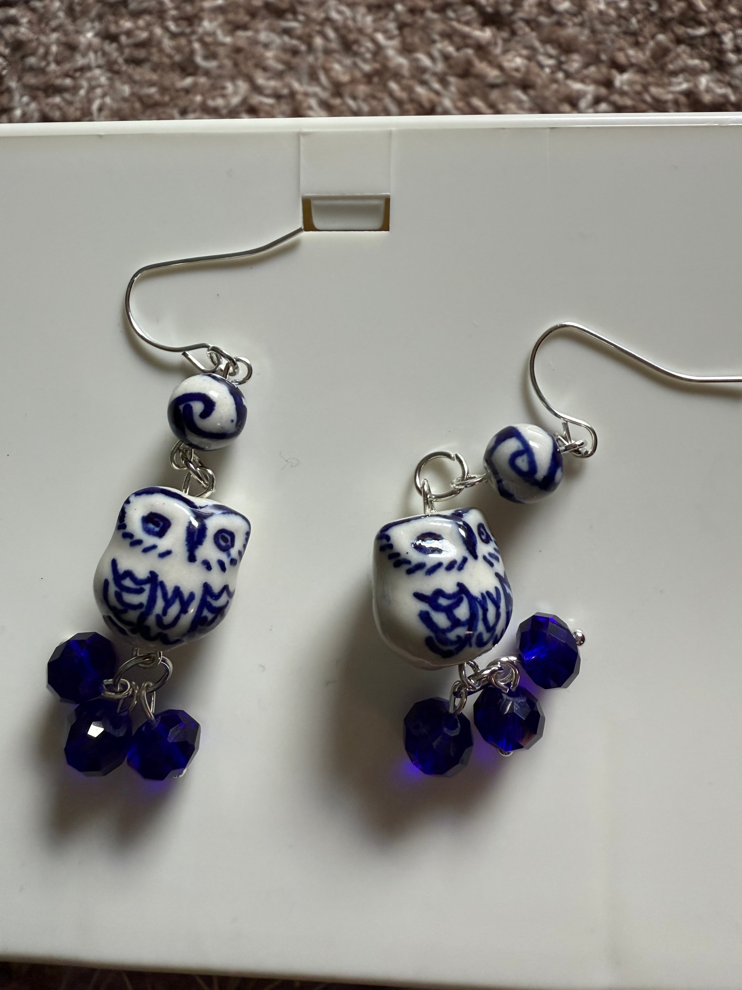 Owl Earrings (very last pair!)