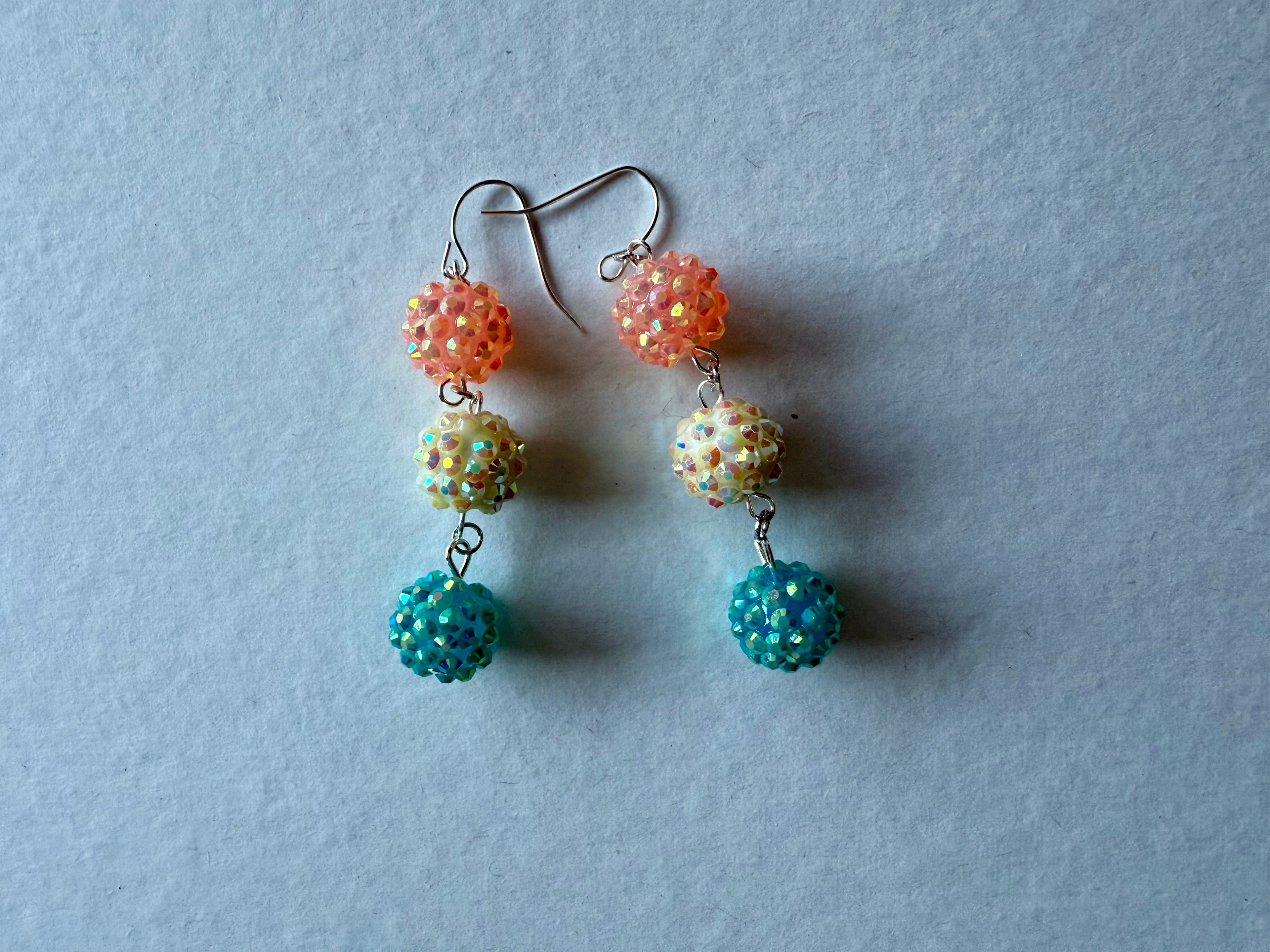 Trans Pride Disco Earrings