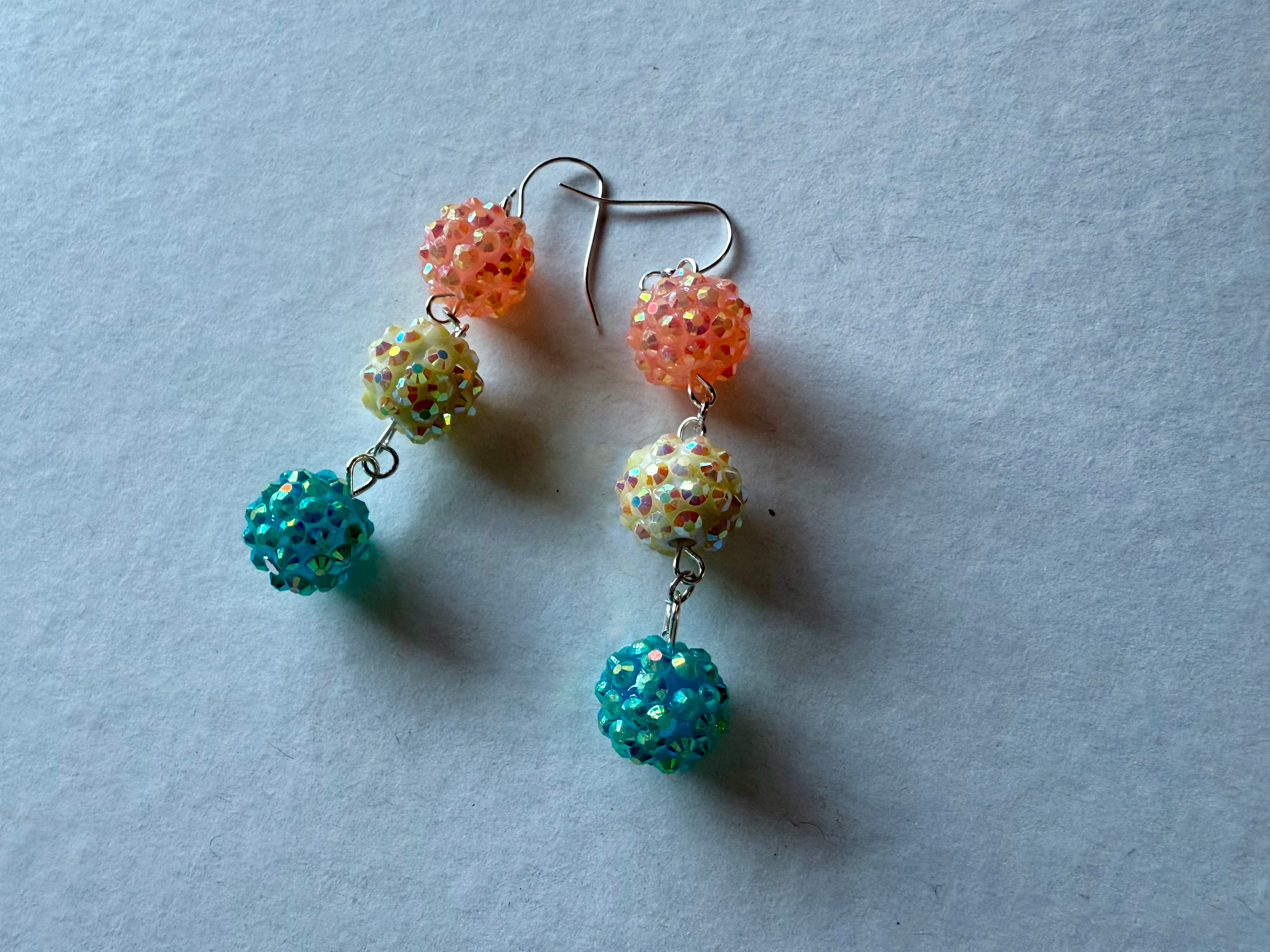 Trans Pride Disco Earrings