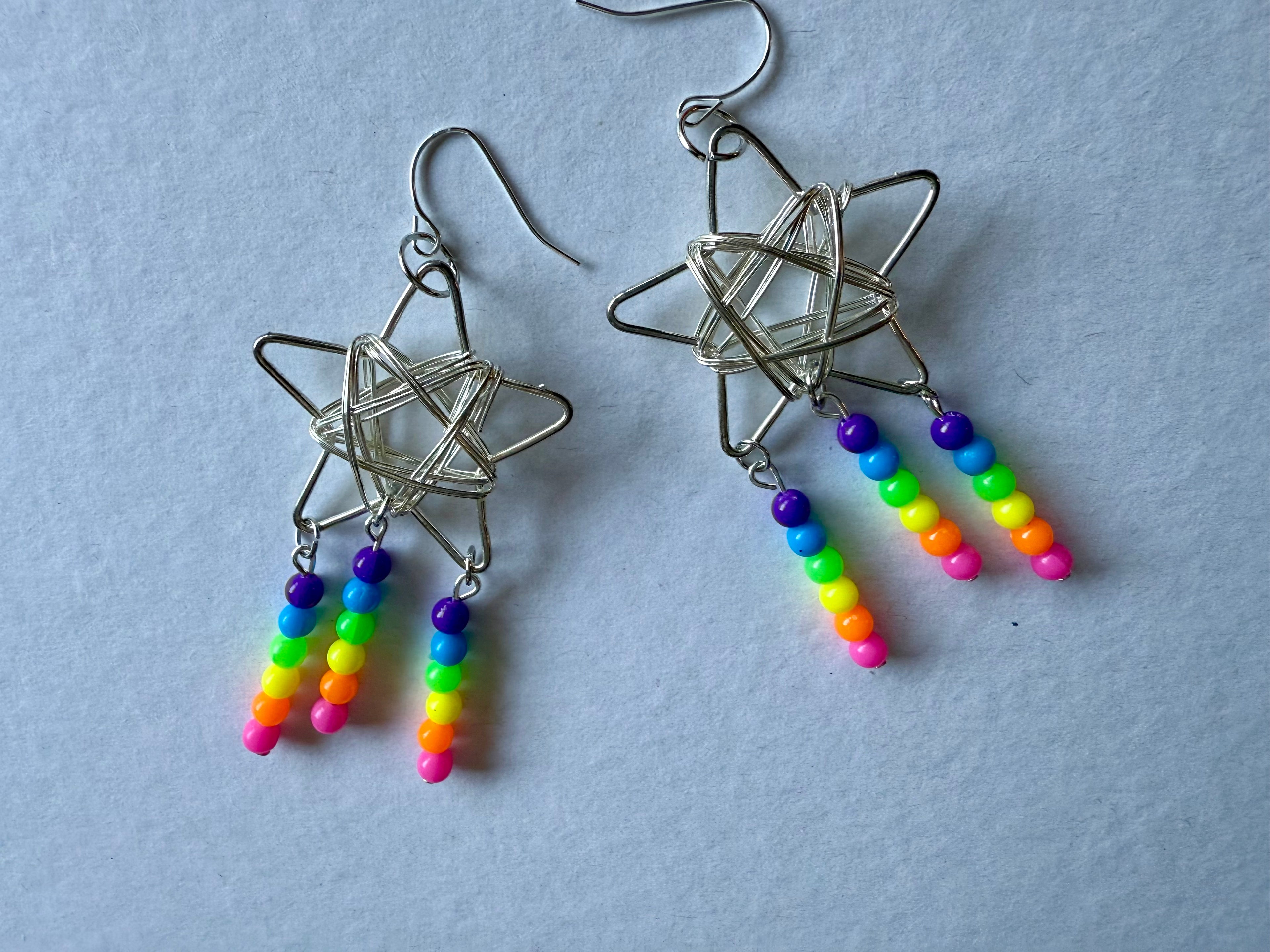Star Bright Dangle Earrings