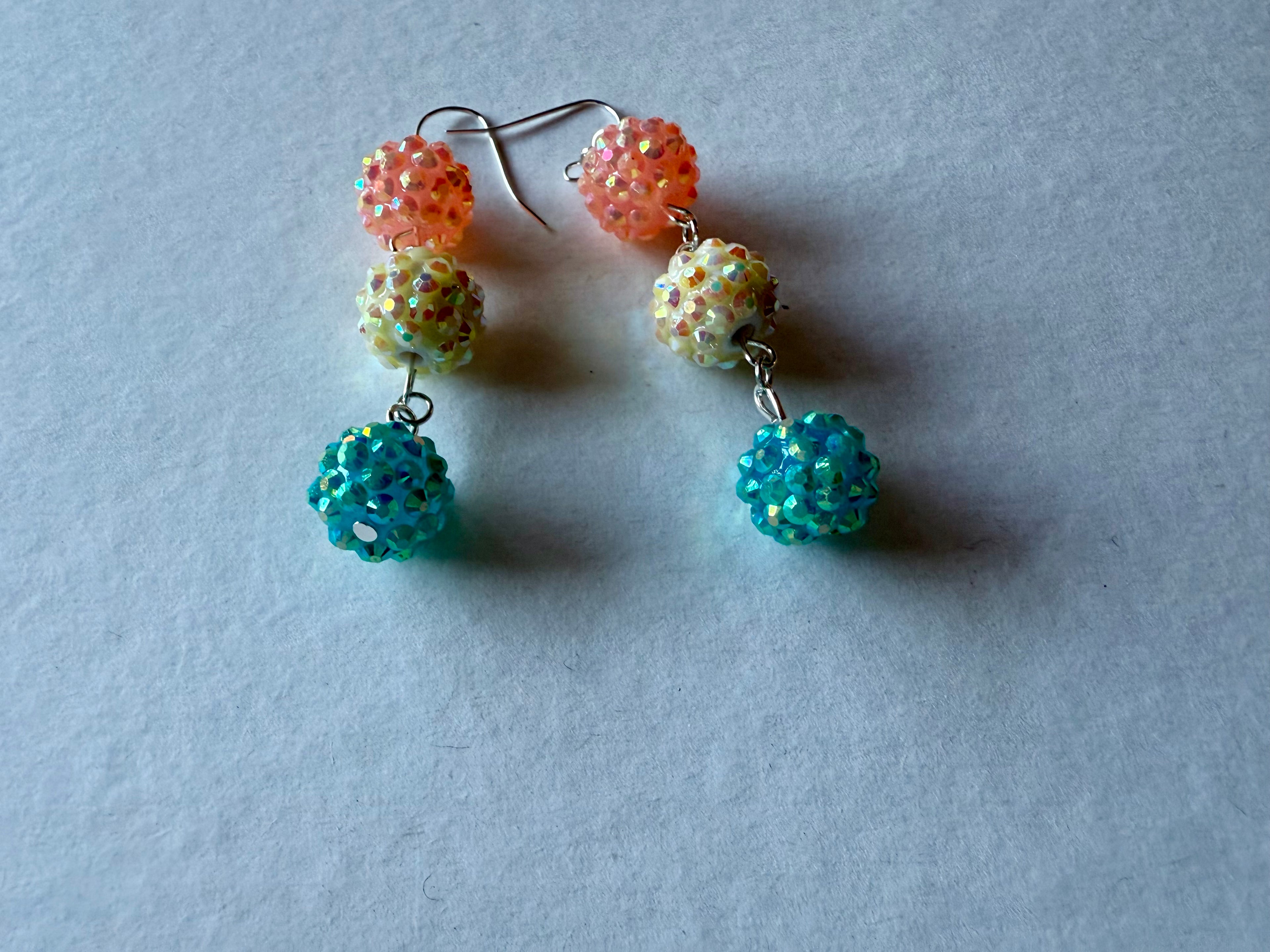 Trans Pride Disco Earrings