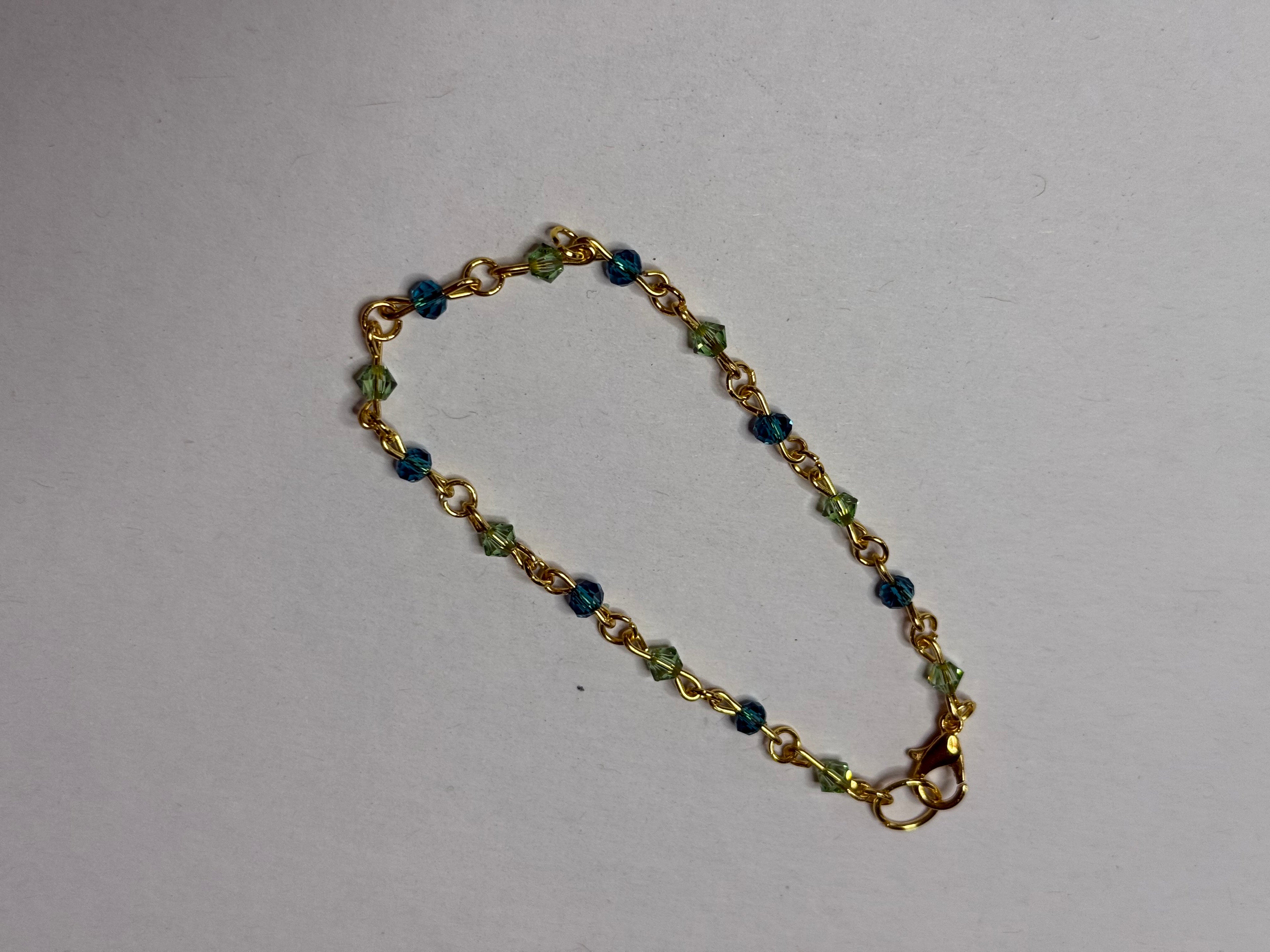 Tiny crystal bracelet