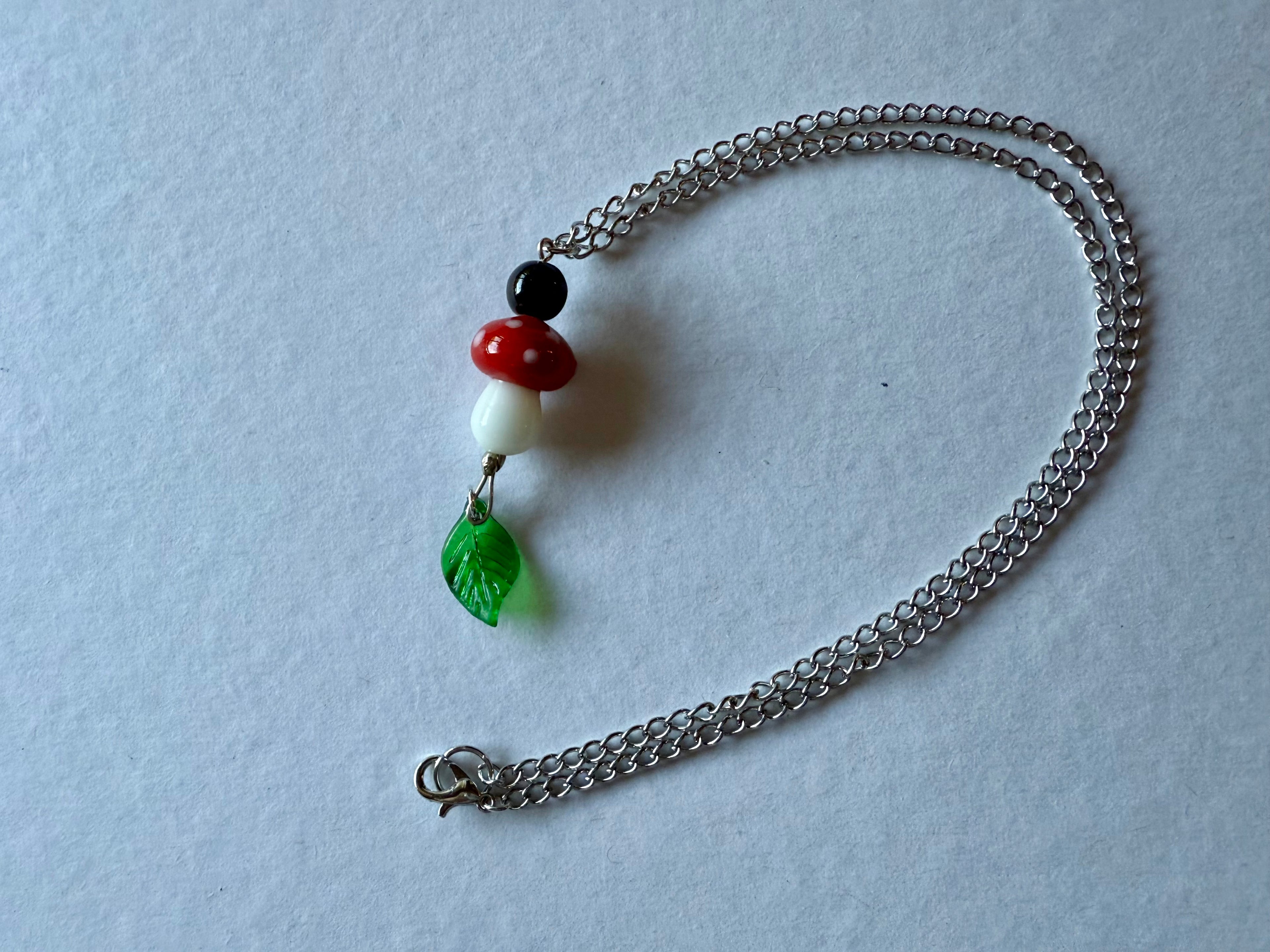 Woodland Mushroom Necklace