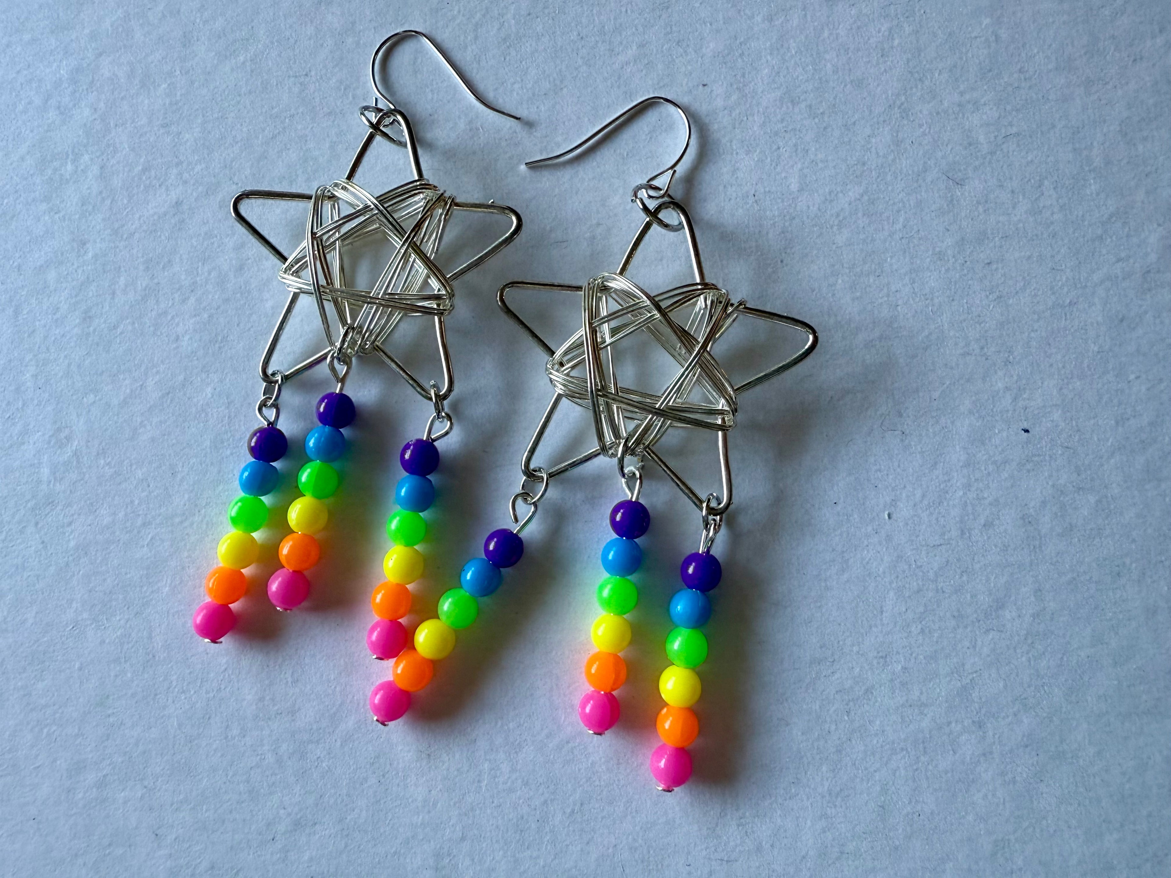 Star Bright Dangle Earrings