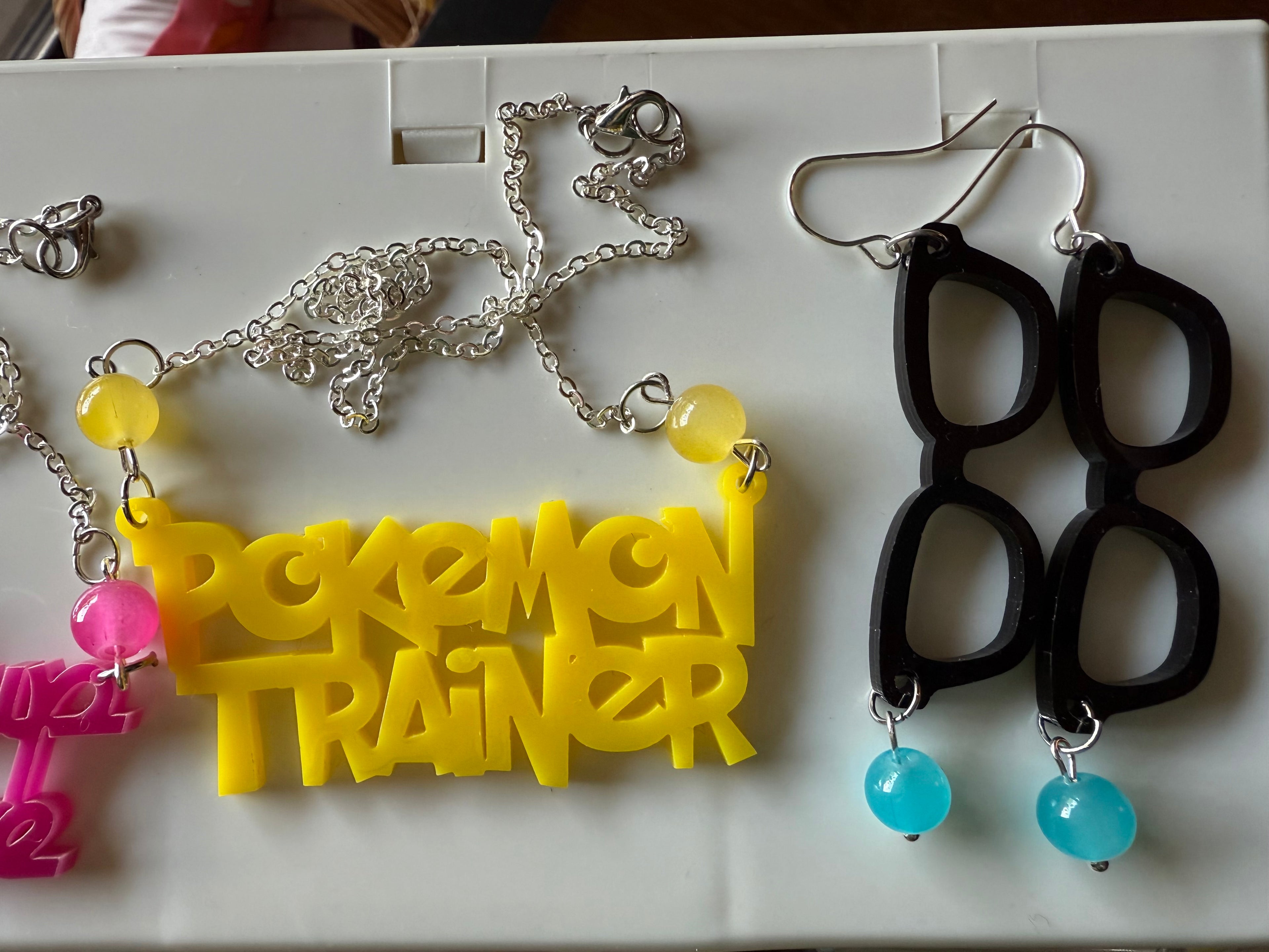 GLASSES EARRINGS - Laser cut acrylic