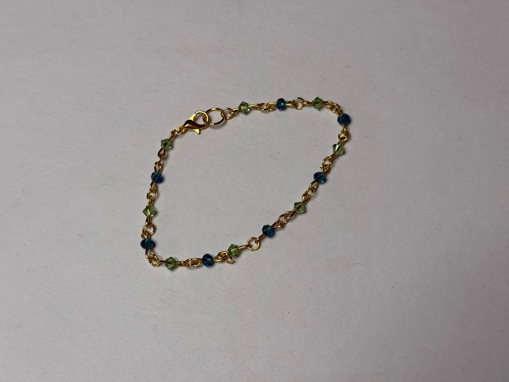 Tiny crystal bracelet