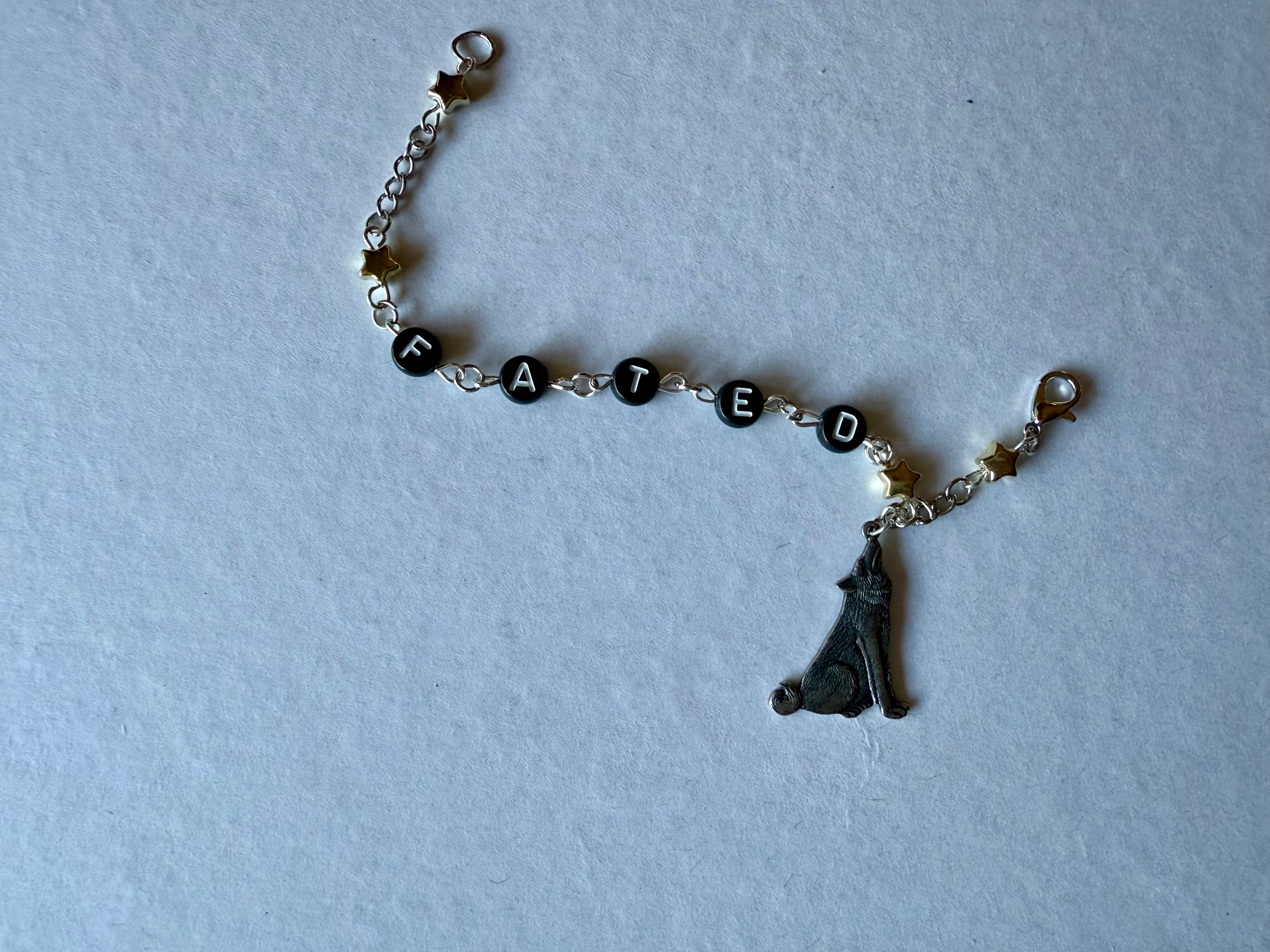 Fated Mates Wolf Bracelet