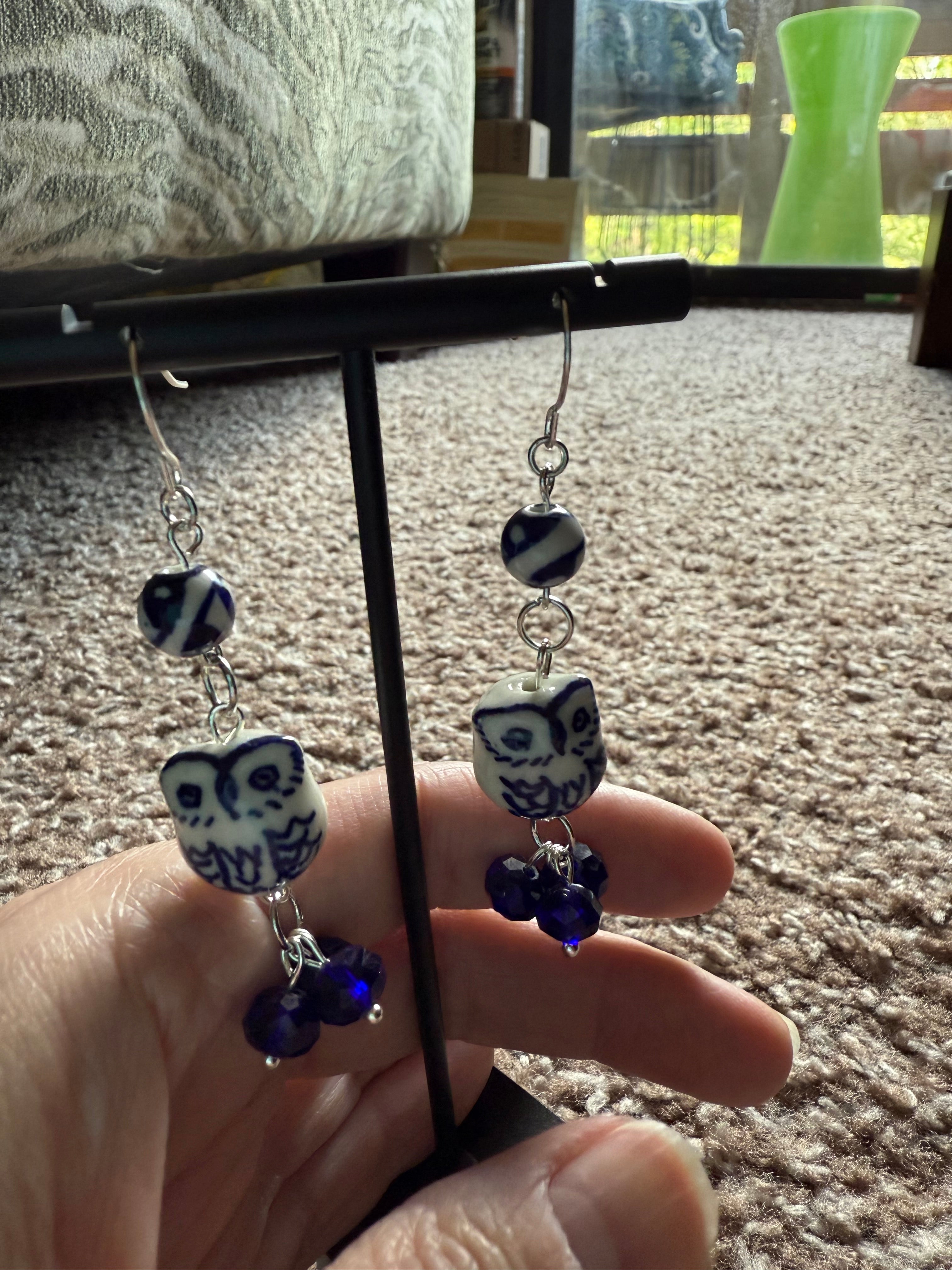 Owl Earrings (very last pair!)